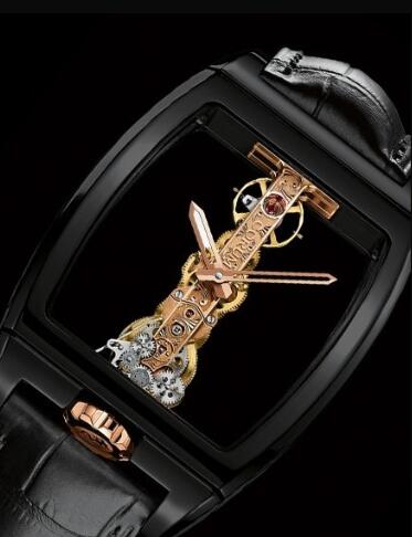 Corum Golden Bridge Ceramic Replica watch 113.161.15/0001 0000R